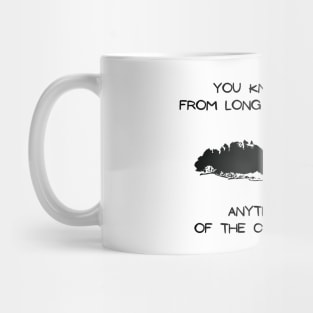 Long Island North of the City (Light Colors) Mug